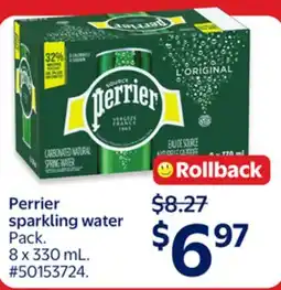 Walmart Perrier sparkling water offer