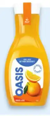 Walmart Oasis orange juice offer