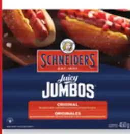 Walmart Schneiders Juicy Jumbos offer
