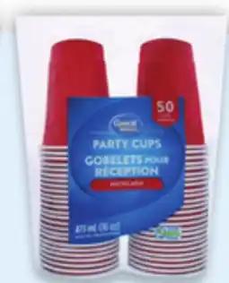 Walmart Great Value red party cups offer