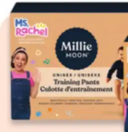 Walmart Ms. Rachel Millie Moon unisex training pants offer