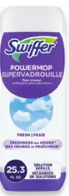 Walmart Swiffer PowerMop liquid refills offer
