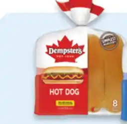 Walmart Dempster's hot dog buns offer