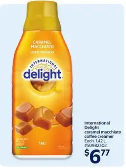 Walmart International Delight caramel macchiato coffee creamer offer
