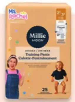 Walmart Ms. Rachel Millie Moon training pants offer