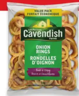 Walmart Cavendish Farms sweet & crispy onion rings offer