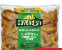 Walmart Cavendish Farms garlic & rosemary wedges 1.8 kg or sweet & crispy onion rings 1 kg - 2.25 kg offer