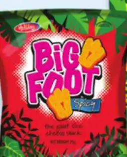 Walmart Big Foot cheese snack offer