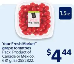 Walmart Your Fresh Market grape_tomatoes offer
