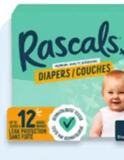Walmart Rascals premium superpack diapers offer