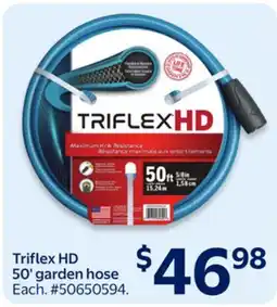 Walmart Triflex HD 50' garden hose offer