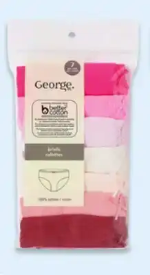Walmart Kids' packaged underwear offer
