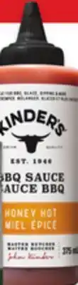 Walmart Kinder's sauces offer
