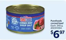 Walmart Purefoods corned beef offer
