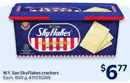 Walmart M.Y. San SkyFlakes crackers offer
