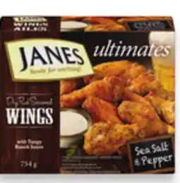 Walmart Janes Ultimates chicken wings offer