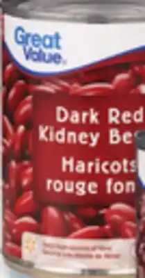Walmart Great Value canned beans offer