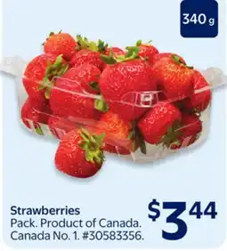 Walmart Strawberries offer