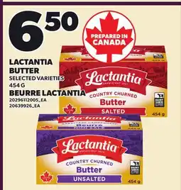Independent Grocer LACTANTIA BUTTER offer
