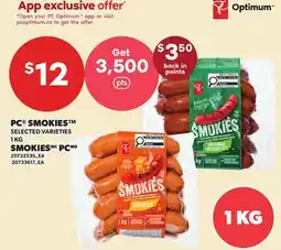 Independent Grocer PC SMOKIES offer