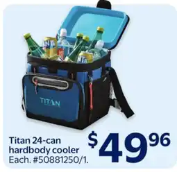 Walmart Titan 24-can hardbody cooler offer