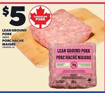 Independent Grocer LEAN GROUND PORK offer
