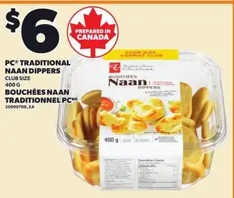 Independent Grocer PC TRADITIONAL NAAN DIPPERS offer