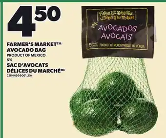 Independent Grocer FARMER'S MARKET AVOCADO BAG, 5'S offer