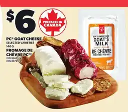 Independent Grocer PC GOAT CHEESE offer