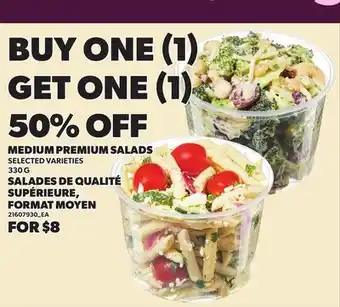 Independent Grocer MEDIUM PREMIUM SALADS offer