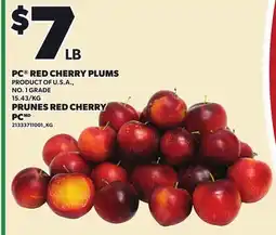 Independent Grocer PC RED CHERRY PLUMS offer