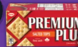 Food Basics CHRISTIE PREMIUM PLUS OR TOPPABLES SIZE FAMILY SIZE CRACKERS offer
