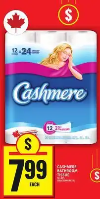 Food Basics CASHMERE DOUBLE ROUGH TISSUE offer