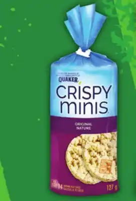 Food Basics QUAKER CRISPY MINIS offer