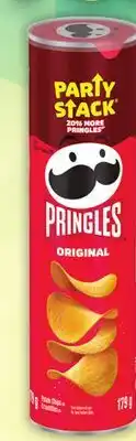 Food Basics PRINGLES POTATO CHIPS OR MINGLES PUFF SNACKS offer