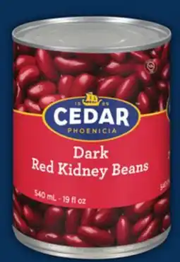 Food Basics CEDAR CANNED BEANS offer