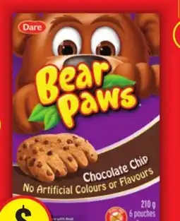 Food Basics DARE BEAR PAWS OR ULTIMATE COOKIES offer