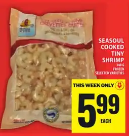 Food Basics SEASOUL COOKED TINY SHRIMP offer
