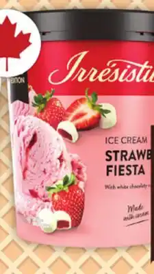 Food Basics IRRESISTIBLE SHERBET TWIST OR STRAWBERRY FIESTA offer
