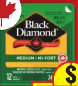 Food Basics BLACK DIAMOND CHEESE OR SHREDS OR NATURAL CHEESE SLICES offer