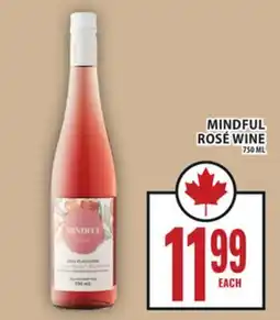 Food Basics MINDFUL ROSÉ WINE offer