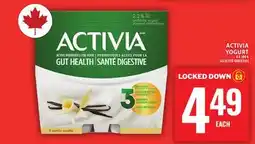 Food Basics ACTIVIA YOGURT offer