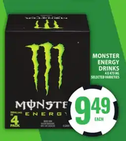 Food Basics MONSTER ENERGY DRINKS offer