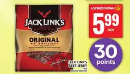Food Basics JACK LINK'S BEEF JERKY offer