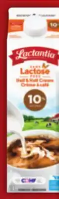 Food Basics LACTANTIA PURFILTRE MILK, LACTOSE FREE CREAM offer