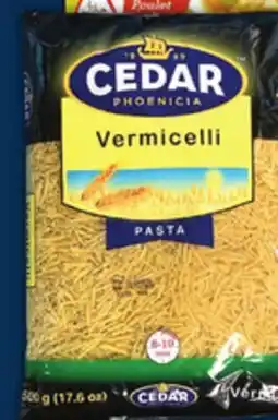 Food Basics CEDAR VERMICELLI PASTA OR CHOPPED MOLOKHIA offer