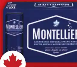 Food Basics BUBLY SPARKLING WATER OR MONTELLIER CARBONATED SPRING WATER offer