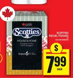 Food Basics SCOTTIES FACIAL TISSUES offer