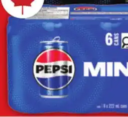 Food Basics PEPSI MINI CANS offer