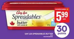 Food Basics GAY LEA SPREADABLES BUTTER offer